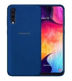 Силикон Original 360 Case Logo Samsung Galaxy A30s / A50 / A50s (2019) (Кобальт)..