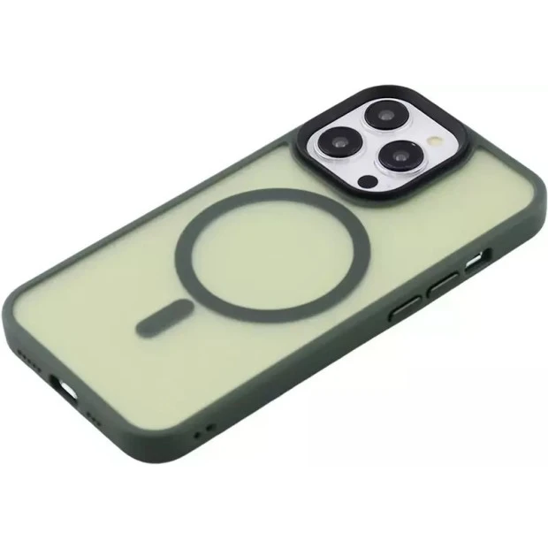 Чохол WAVE Matte Insane Case з MagSafe для iPhone 13 Pro Max (Зелений)