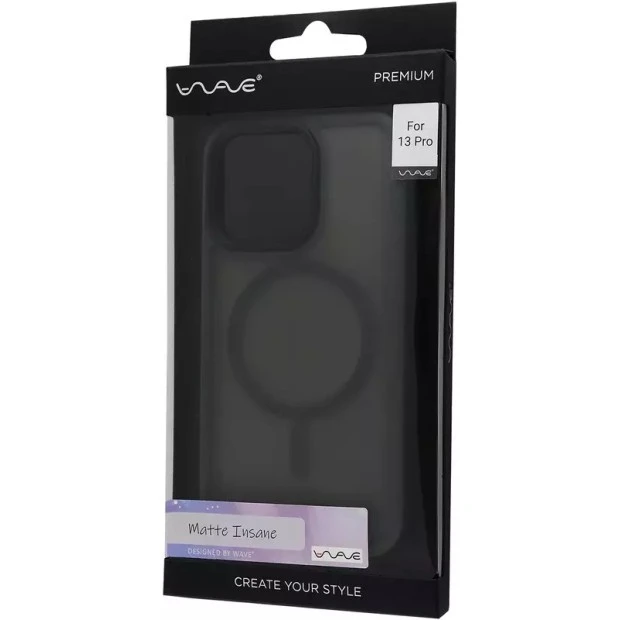 Чохол WAVE Matte Insane Case з MagSafe для iPhone 13 Pro Max (Зелений)