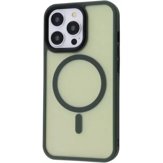 Чохол WAVE Matte Insane Case з MagSafe для iPhone 13 Pro Max (Зелений)