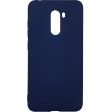 Силикон iNavi Color Xiaomi Pocophone F1 (тёмно-синий)