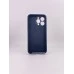 Силіконовий чохол Original RoundCam для Apple iPhone 15 Pro Max (09) Midnight Blue. Силіконовий чохол Original RoundCam для Apple iPhone 15 Pro Max (09) Midnight Blue.