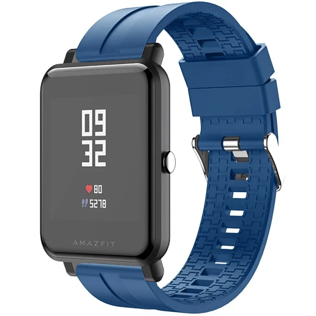Ремінець Original Design Xiaomi Amazfit Bip 22мм (Buckle) (Темно-синій)
