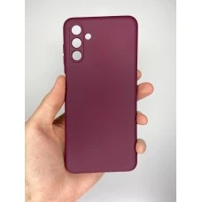 Силикон Original 360 Case Samsung Galaxy A04S (2022) (ShutCam) (Бордовый)