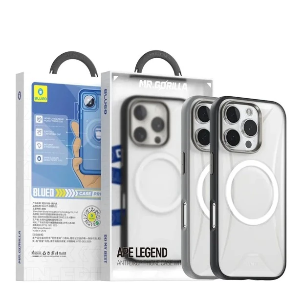 Case Blueo Ape Legend Anti-Drop Apple iPhone 16 Pro Max (Grey)