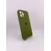Силіконовий оригінальний чохол RoundCam для Apple iPhone 12 Pro Max (46) в глибокому зеленому кольорі. Силіконовий оригінальний чохол RoundCam для Apple iPhone 12 Pro Max (46) в глибокому зеленому кольорі.