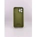 Силіконовий оригінальний чохол RoundCam для Apple iPhone 12 Pro Max (46) в глибокому зеленому кольорі. Силіконовий оригінальний чохол RoundCam для Apple iPhone 12 Pro Max (46) в глибокому зеленому кольорі.