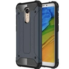 Чехол Armor Case Xiaomi Redmi 5 Plus (тёмно-синий)