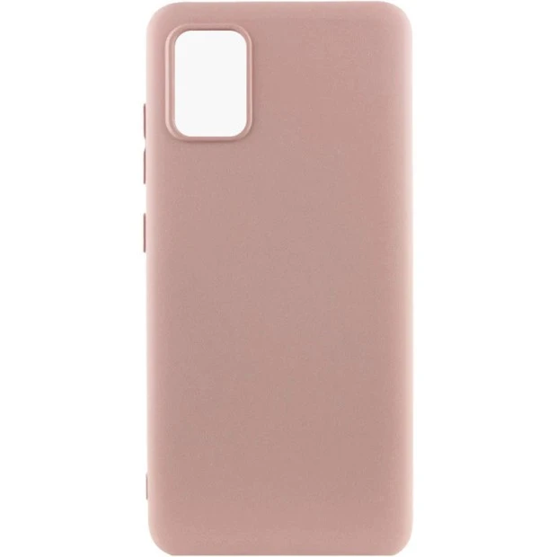 Силикон Original Samsung Galaxy A52 (ShutCam) (Розовый)