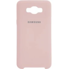 Силиконовый чехол Original Case Samsung Galaxy J7 (2016) J710 (Пудра)