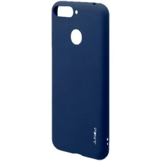 Силикон iNavi Color Huawei Y6 (2019) / Honor 8A (тёмно-синий)