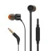 Проводные наушники-гарнитура вакуумные JBL T110 (Чёрный) Проводные наушники-гарнитура вакуумные JBL T110 (Чёрный)