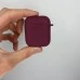Чехол для наушников Full Silicone Case with Microfiber Apple AirPods (Marsala) Чехол для наушников Full Silicone Case with Microfiber Apple AirPods (Marsala)