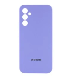 Силікон оригінал Samsung Galaxy A34 (ShutCam) (Фіалковий)