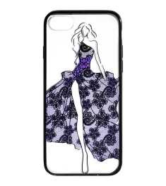 Силикон Pattern Apple iPhone 6 / 6s (Чёрный)