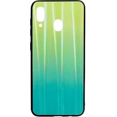 Накладка Gradient Glass Case Samsung Galaxy A30 (2019) (Зеленый)