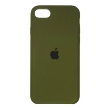 Силіконовий оригінальний чохол для Apple iPhone 7  /  8  /  SE (2020) Оливковий