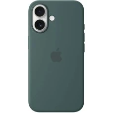 Чехол Silicone Case with MagSafe Apple iPhone 16 (Lake Green) (Original)