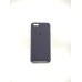Силіконовий оригінальний чохол круглого формату для Apple iPhone 6 Plus  /  6s Plus (баклажановий)