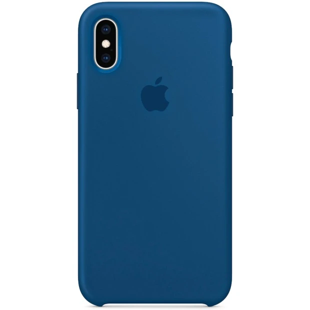 Чехол Silicone Case Apple iPhone X / XS (Pacific Green)