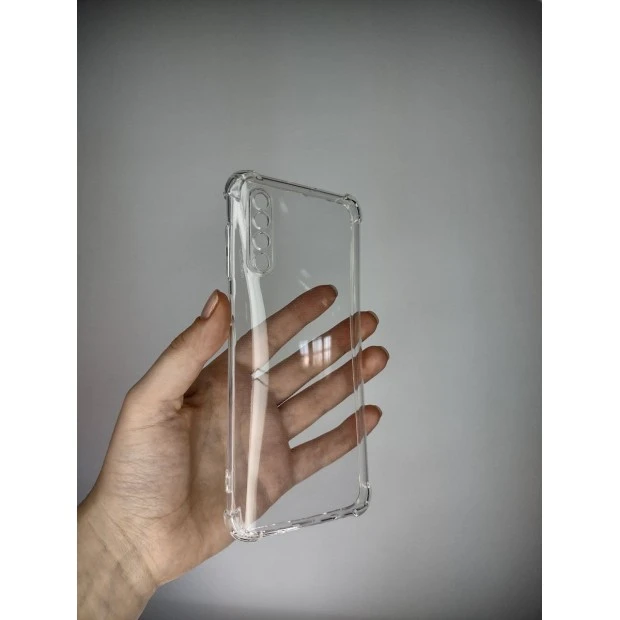 Силикон 6D Samsung Galaxy A30s / A50 / A50s (2019) (ShutCam) (Прозрачный)
