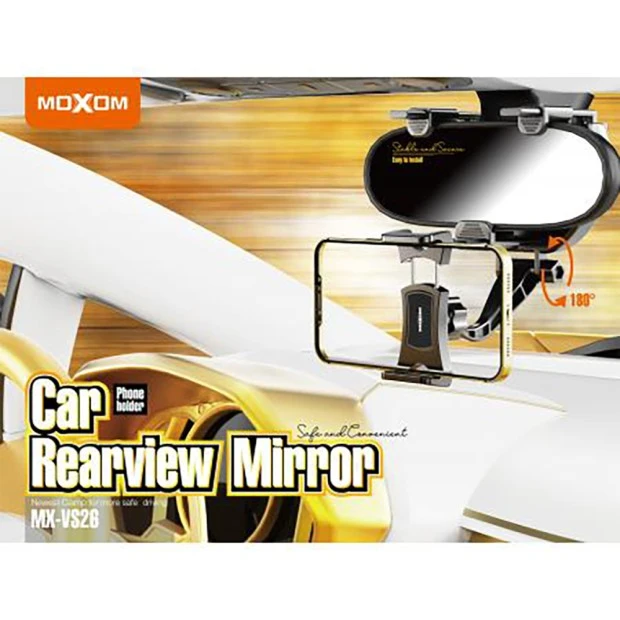 Автодержатель Moxom VS26 (Чёрный)