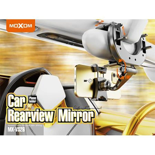 Автодержатель Moxom VS26 (Чёрный)