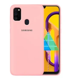 Силикон Original 360 Case Logo Samsung Galaxy M30s (2019) (Розовый)