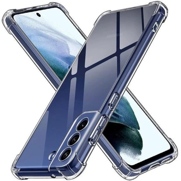 Силікон WS Samsung Galaxy S21 (ShutCam) (Прозорий)