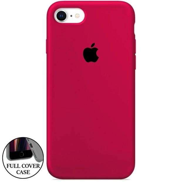 Силикон Original Round Case Apple iPhone 7 / 8 (04) Rose Red