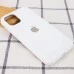 Силіконовий оригінальний чохол RoundCam для Apple iPhone 15 Pro (41) Твердий білий