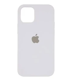 Силіконовий оригінальний чохол RoundCam для Apple iPhone 15 Pro (41) Твердий біл..