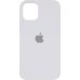 Силіконовий оригінальний чохол RoundCam для Apple iPhone 15 Pro (41) Твердий білий