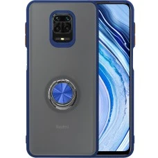 Накладка Totu Ring Armor Case Xiaomi Redmi Note 9s / Pro / Max (Синий)