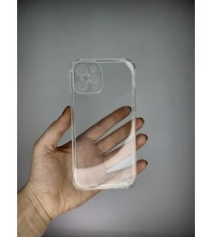 Силикон 6D Apple iPhone 12 Pro (ShutCam) (Прозрачный)