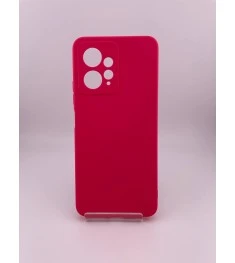 Силикон Original Xiaomi Redmi Note 12 4G (ShutCam) (Малиновый)