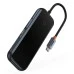 Переходник USB HUB Baseus AcmeJoy WKJZ010413 (Type-C to HDMI + 2xUSB3.0 + USB2.0 + Type-C PD (Серый) Переходник USB HUB Baseus AcmeJoy WKJZ010413 (Type-C to HDMI + 2xUSB3.0 + USB2.0 + Type-C PD (Серый)