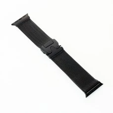 Ремешок Milanese Loop 10th Apple Watch 42 / 44 / 45 / 49 mm (Black)