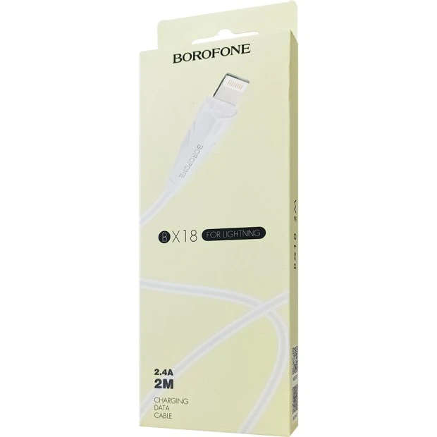 USB-кабель Borofone BX18 (2m) (Lightning)