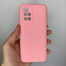 Силикон Original 360 ShutCam Case Xiaomi Redmi 10 (Розовый)