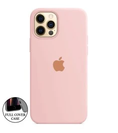 Силикон Original Round Case Apple iPhone 12 / 12 Pro (08) Pink Sand