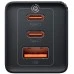СЗУ-адаптер Baseus GaN5 Pro 65W (1Type-C / 1USB) + кабель Type-C - Type-C (Серый) CCGP150113 СЗУ-адаптер Baseus GaN5 Pro 65W (1Type-C / 1USB) + кабель Type-C - Type-C (Серый) CCGP150113