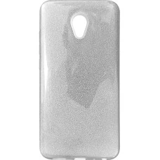 Силикон Glitter Meizu M5 Note (Серебряный)