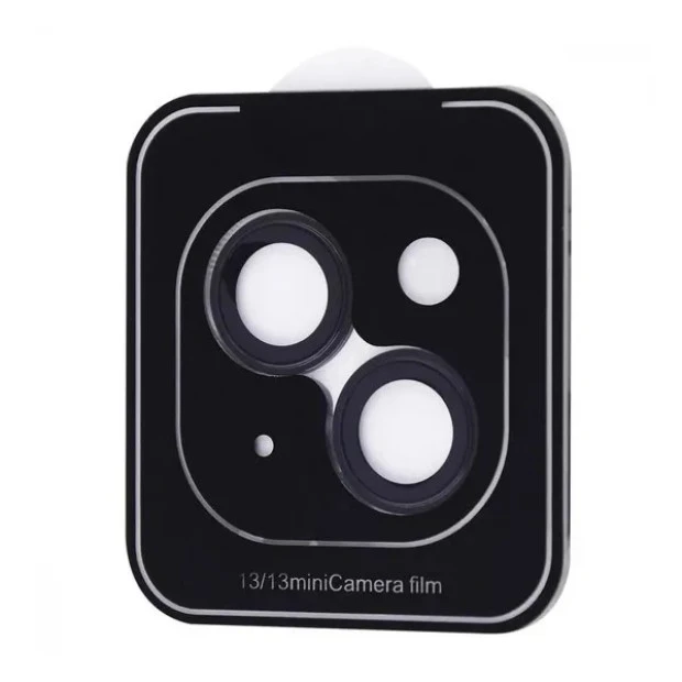 Захисне скло на камеру Metal Gorilla Apple iPhone 13  /  13 mini (Чорне)