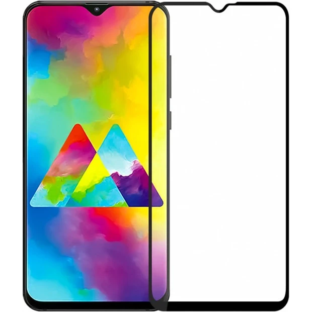 Защитное стекло 5D для Samsung Galaxy M20 Black