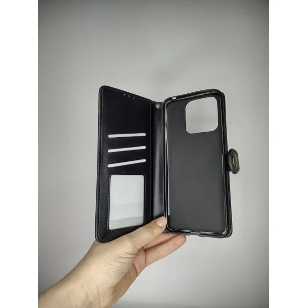 Чехол-книжка Leather Book Gallant Xiaomi Redmi 10C (Чёрный)