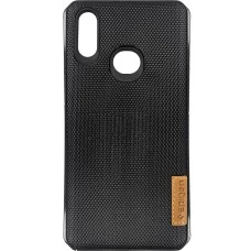 Накладка Spigen Grid Samsung A10s (Черный)