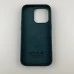 Чохол WAVE Premium Leather Edition Case з MagSafe для iPhone 15 Pro (Лісовий Зелений)
