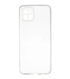 Силіконовий чохол WS ShutCam для Samsung Galaxy A03 (Прозорий)