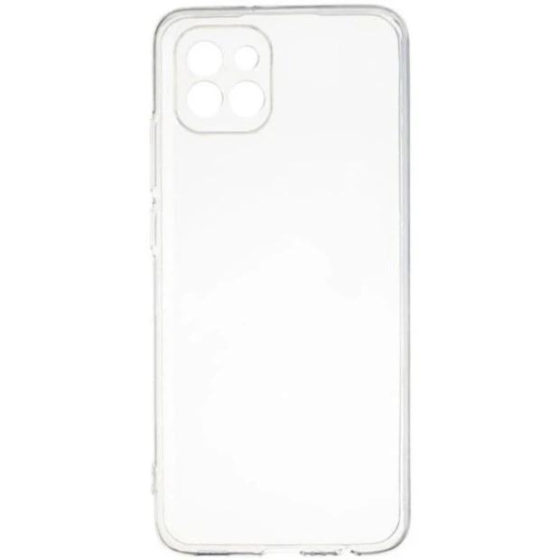 Силіконовий чохол WS ShutCam для Samsung Galaxy A03 (Прозорий)
